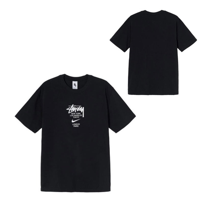 Stussy T-Shirts Casual Versatile Loose T-Shirts Couple