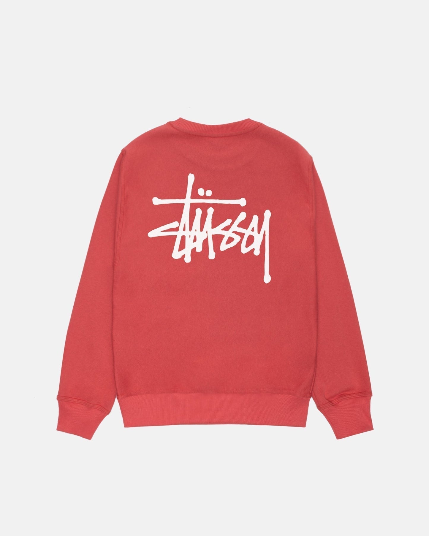 BASIC RED Stussy CREW