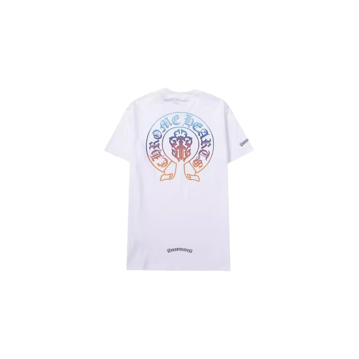 Chrome Heart T Shirts gradual change horseshoe bayonet sword