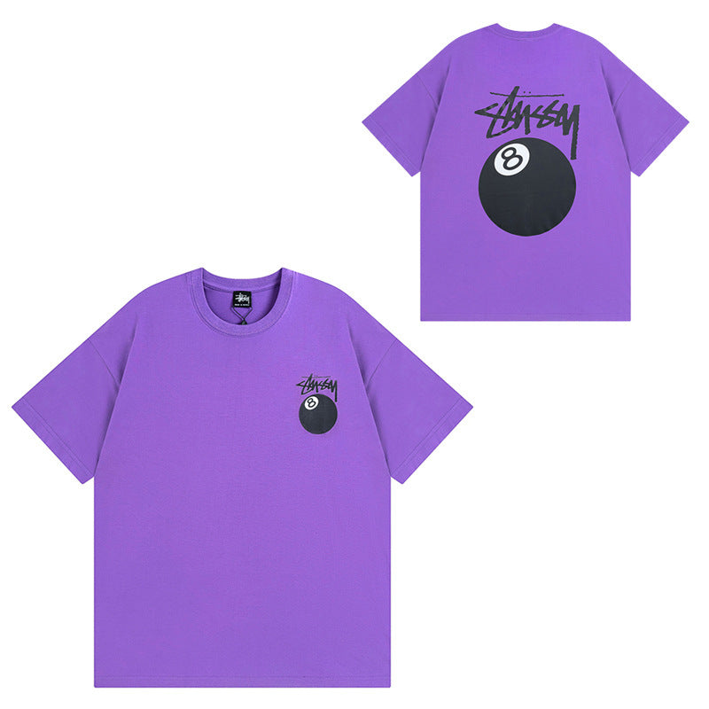 Stussy T-Shirts Casual Versatile Loose T-Shirts Couple