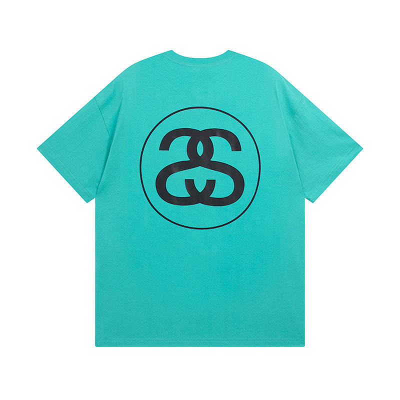 Stussy T-Shirts Casual Loose Couple T-Shirts