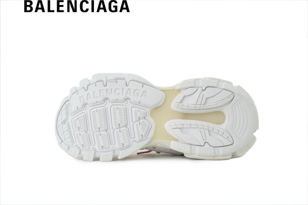 Balenciaga Track men's shoes women sneakers White Multicolor Laces