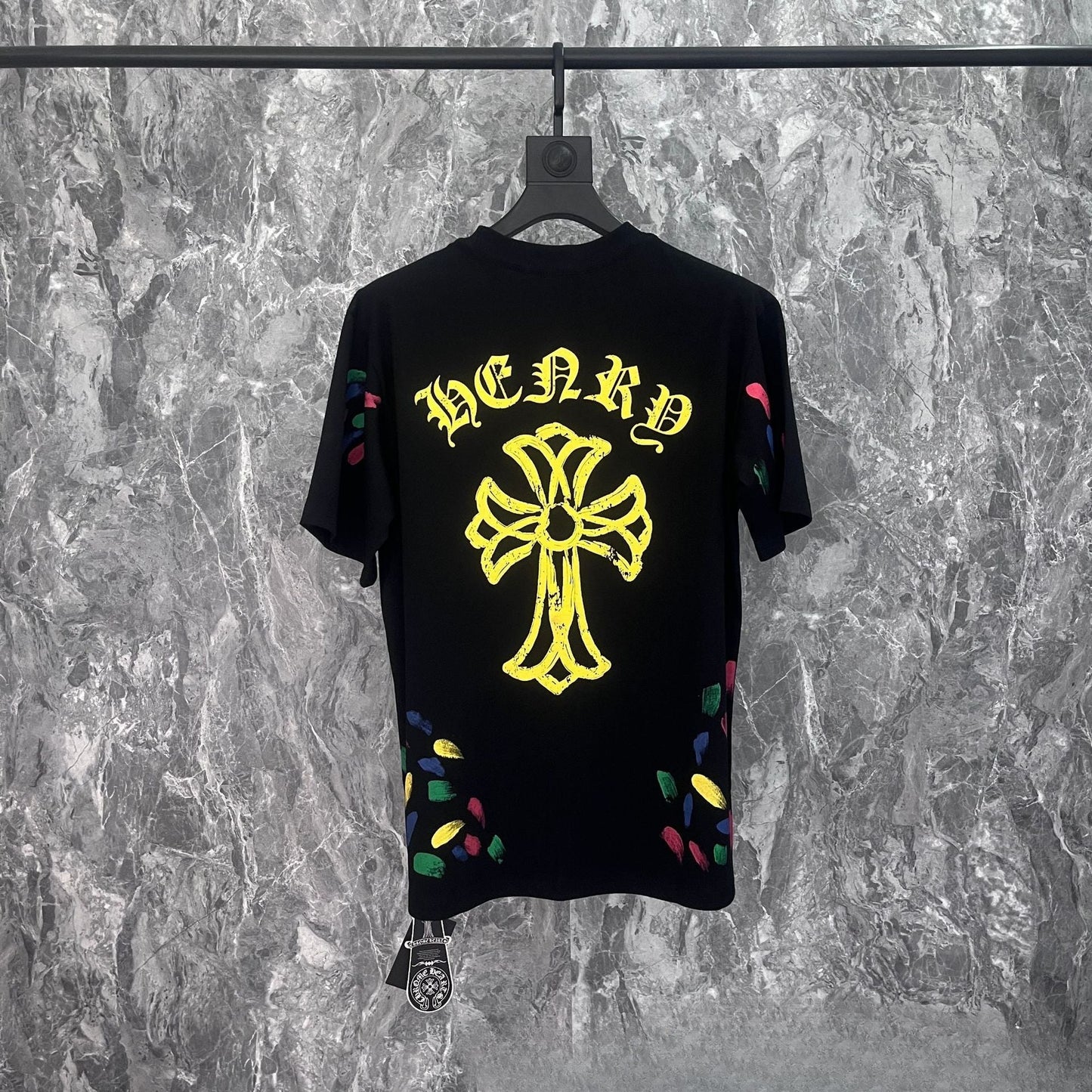 Chrome Heart T Shirts Summer Short Sleeve Street Half Sleeve T-Shirt