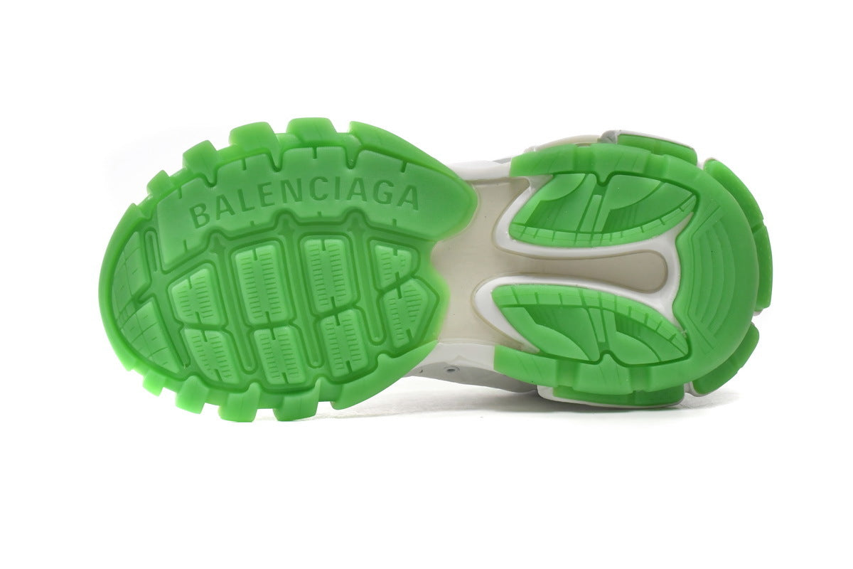 Balenciaga men's shoes Track Sneaker  balenciaga runners White-green