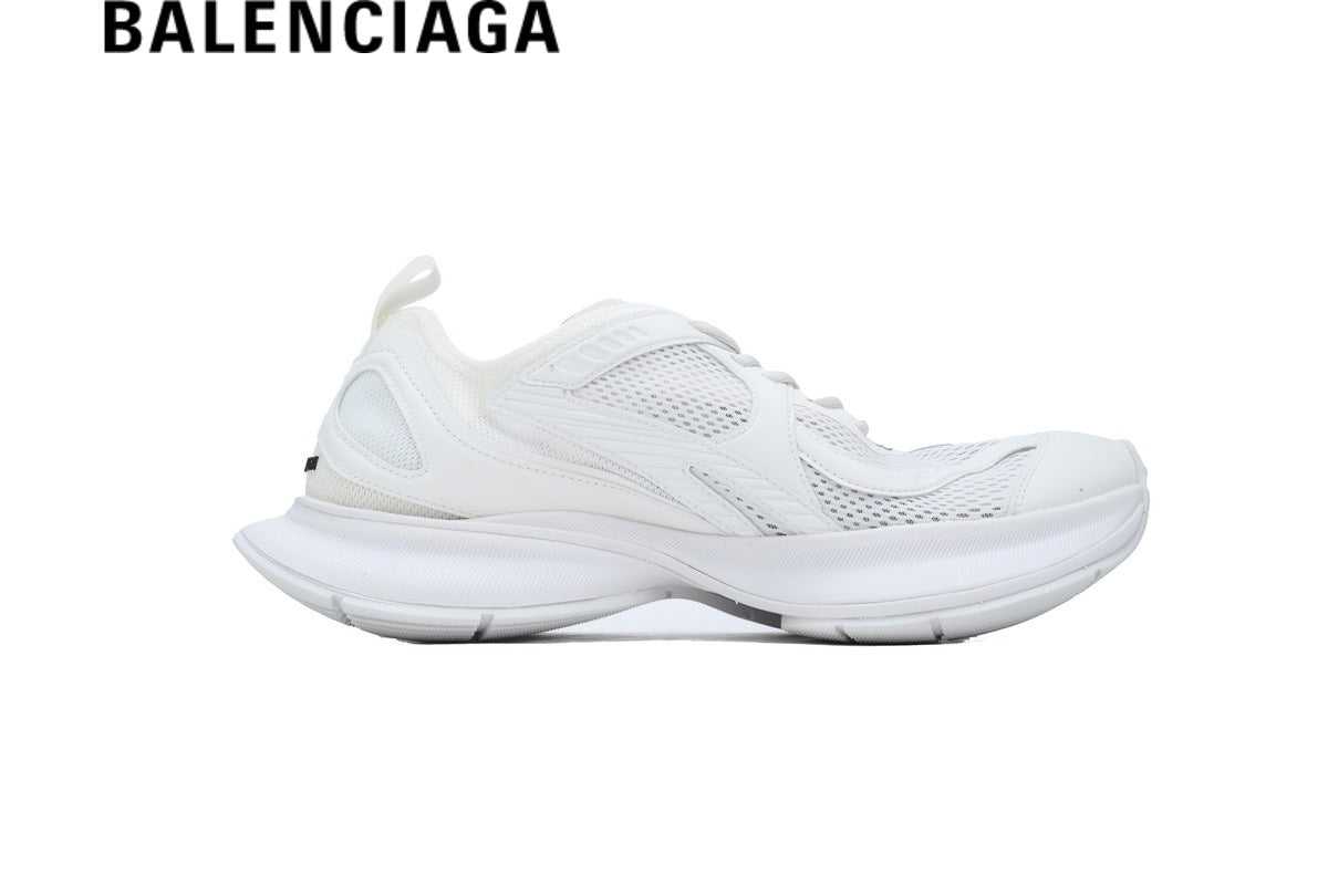 Balenciaga Circuit men's shoes  women sneakers White