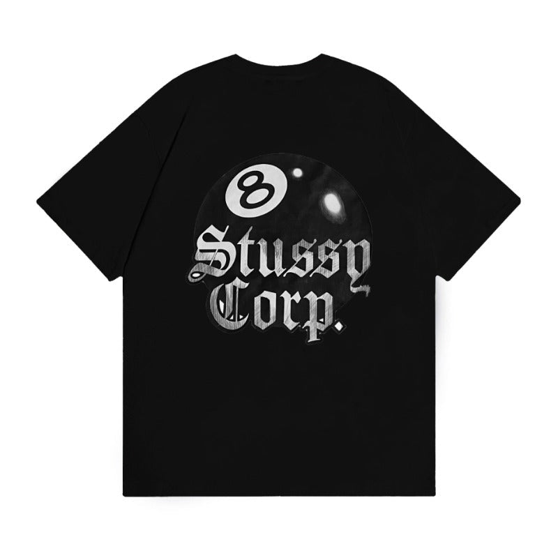 Stussy T-Shirts Casual Loose Couple T-Shirts