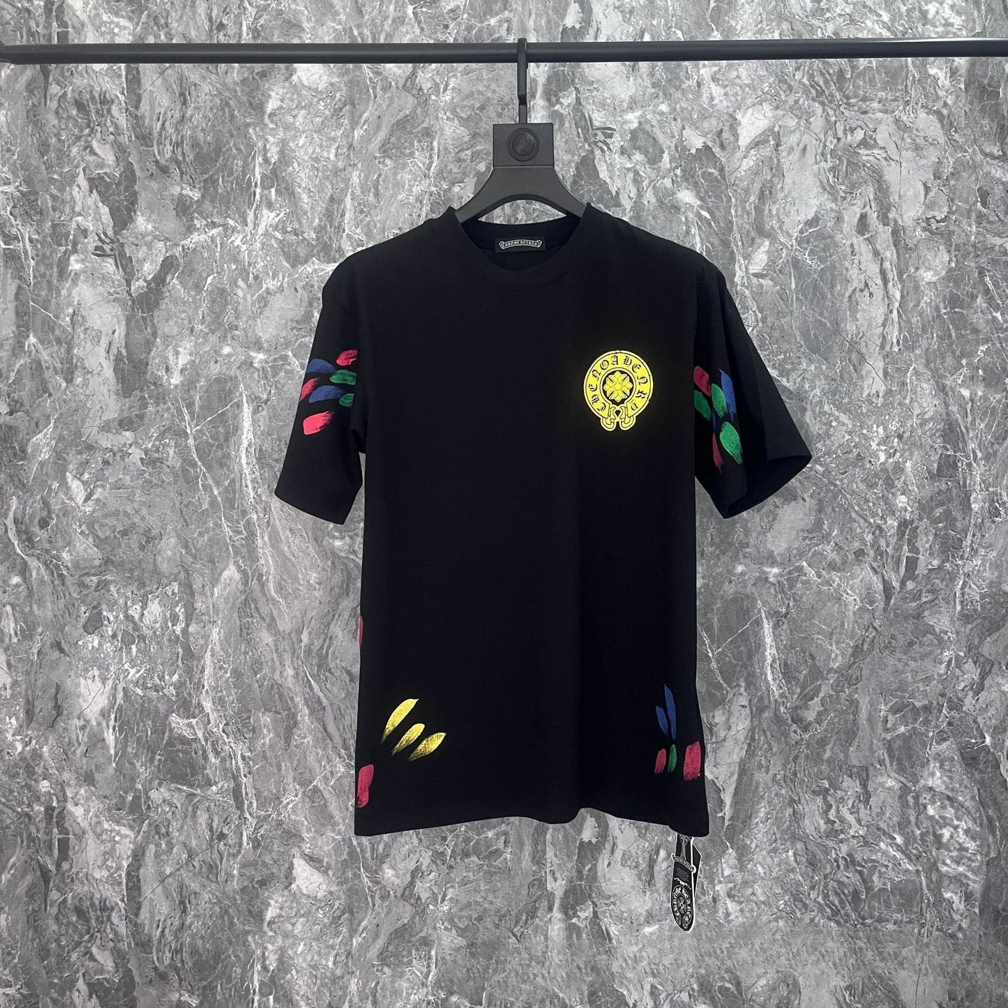 Chrome Heart T Shirts Summer Short Sleeve Street Half Sleeve T-Shirt