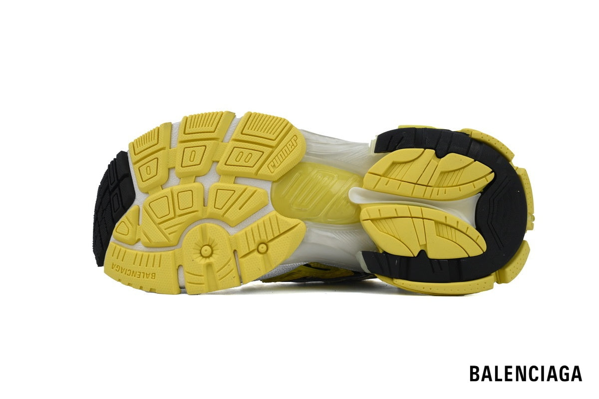 Balenciaga Runner men's shoes  women sneakers ¨C Yellow & Black