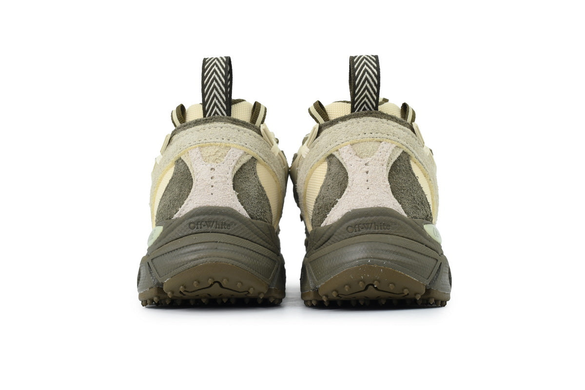 Off-White Be Right Back Women's Men's Olive & Beige Chunky Sneakers