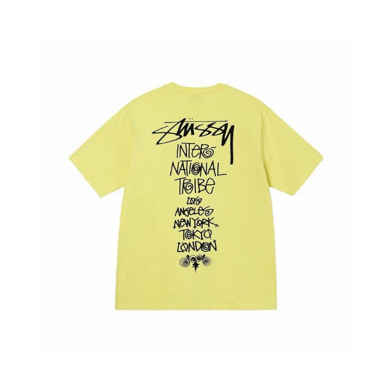 Stussy T-Shirts Casual Loose Couple T-Shirts