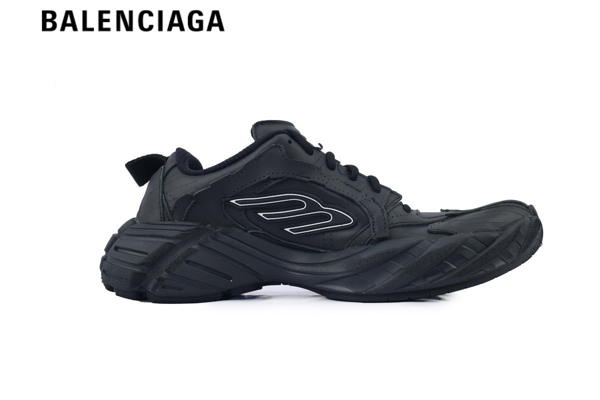 Balenciaga Circuit men's shoes  women sneakers Black