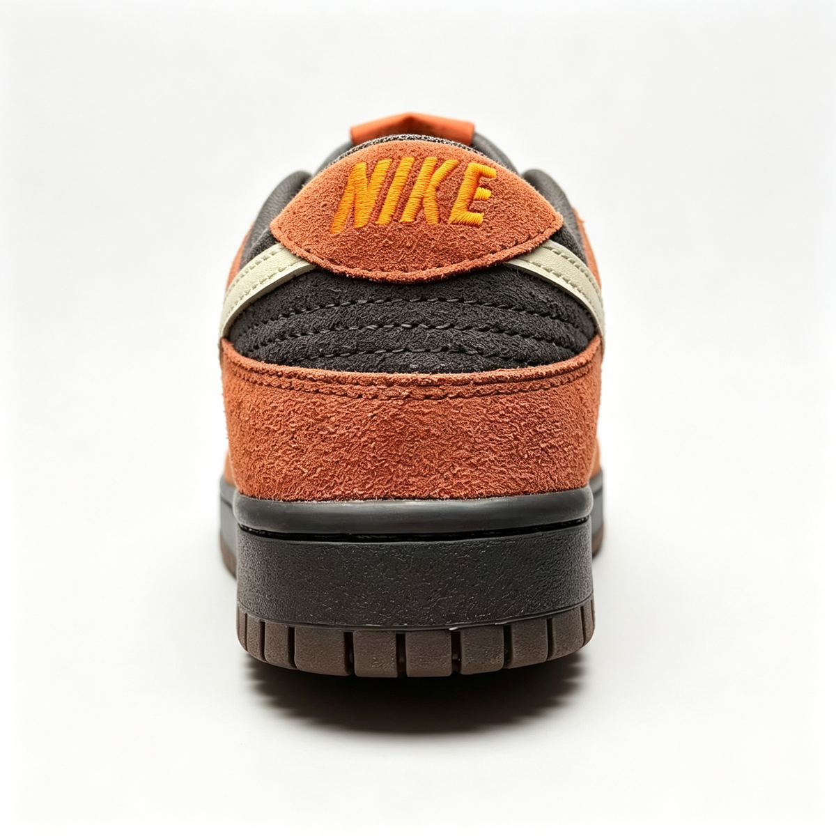 Nike Dunk Low 'Dark Grey / Burnt Orange' ¡ª Suede & Dark Gum Sneakers