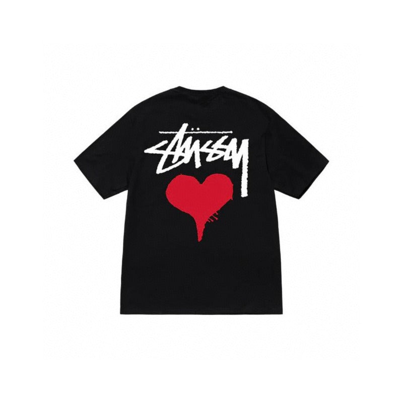 Stussy T-Shirts Casual Loose Couple T-Shirts
