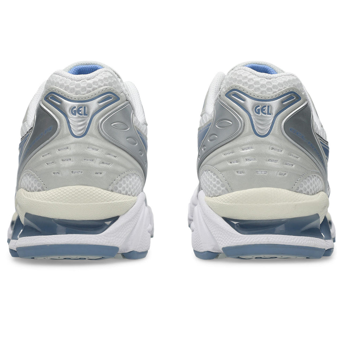 Asics  shoes  neutral running shoes mens  sneakers Gel-Kayano 14 White / Metallic Silver / Dusty Blue