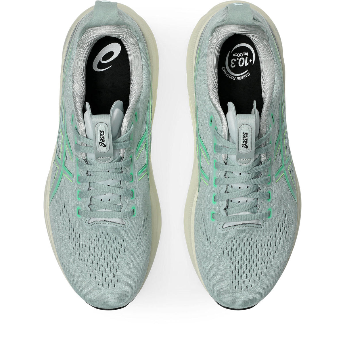 Asics  shoes  neutral running shoes mens  sneakers Gel-Kayano 32 Light Sage / Neon Green