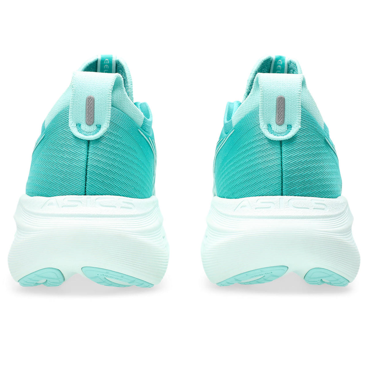 Asics womens shoes  neutral running shoes mens  sneakers  Gel-Nimbus 28 ¨C Turquoise/White Running Shoe