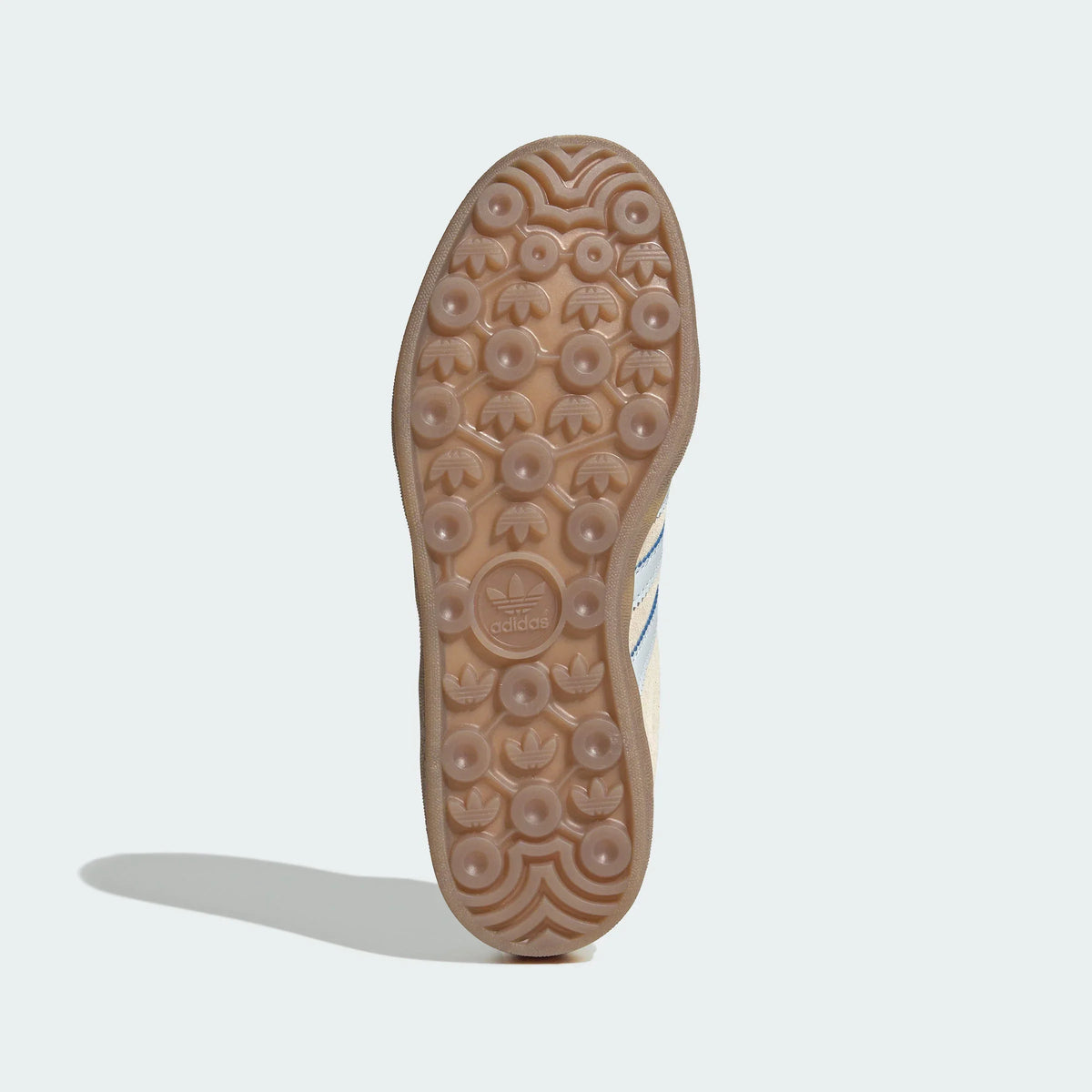 Adidas Originals ¨C Beige / Light Blue Suede Casual Sneakers