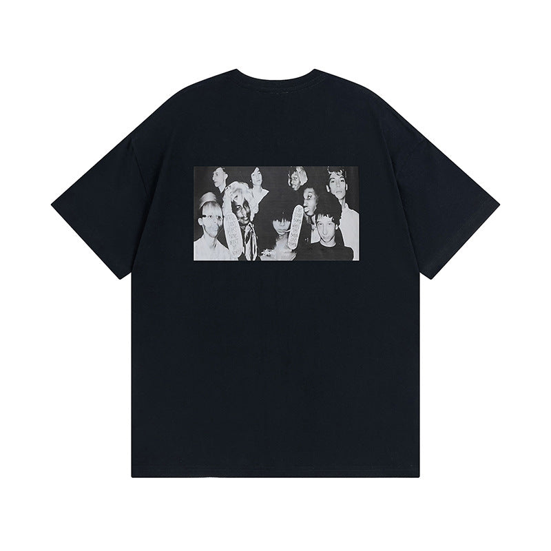 Stussy T-Shirts Casual Loose Couple T-Shirts