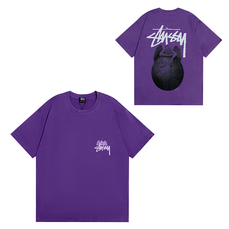 Stussy T-Shirts Casual Versatile Loose T-Shirts Couple