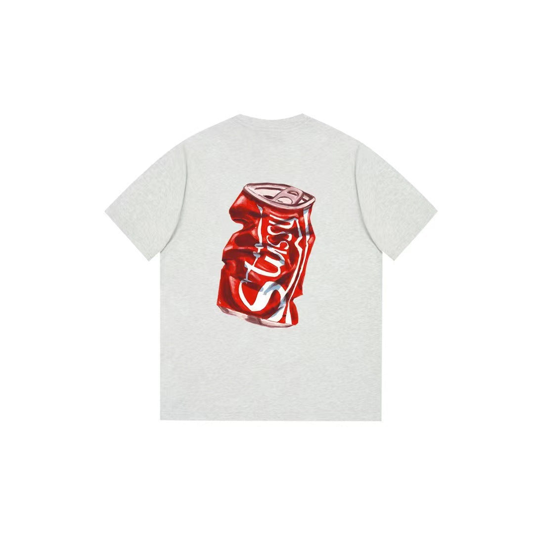 Stussy T-Shirts Loose Casual T-Shirts Same for Men and Women