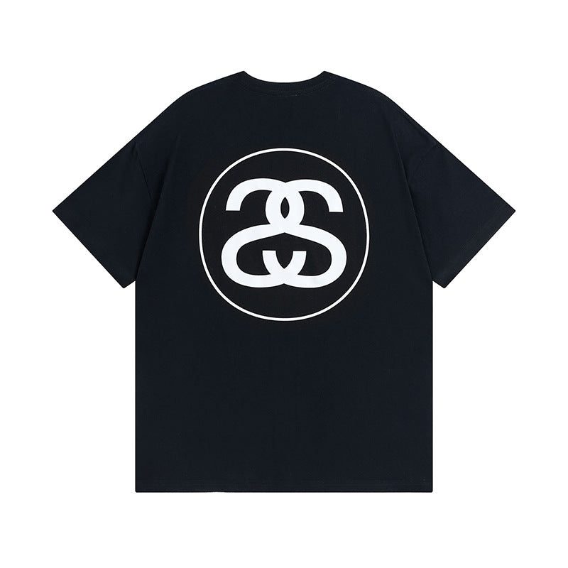 Stussy T-Shirts Casual Loose Couple T-Shirts