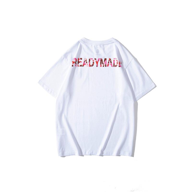 Bathing Ape T-Shirt Summer Short Sleeve Printed Fashion Casual Little Bee Camouflage Letters T-shirt