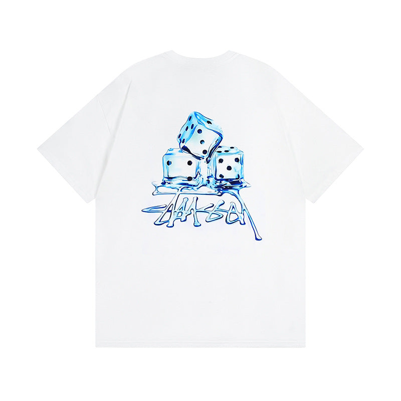 Stussy T-Shirts Casual Loose Couple T-Shirts