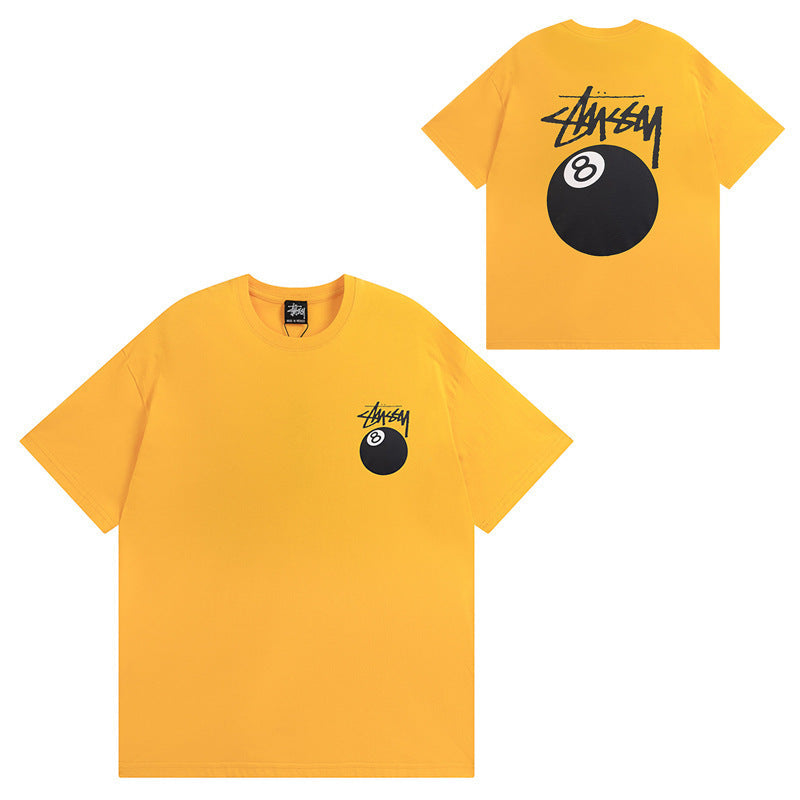Stussy T-Shirts Casual Versatile Loose T-Shirts Couple