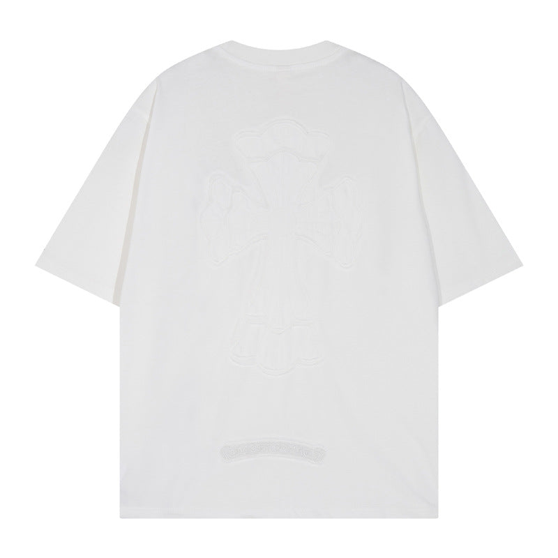 Chrome Heart T Shirts Cotton Short Sleeves