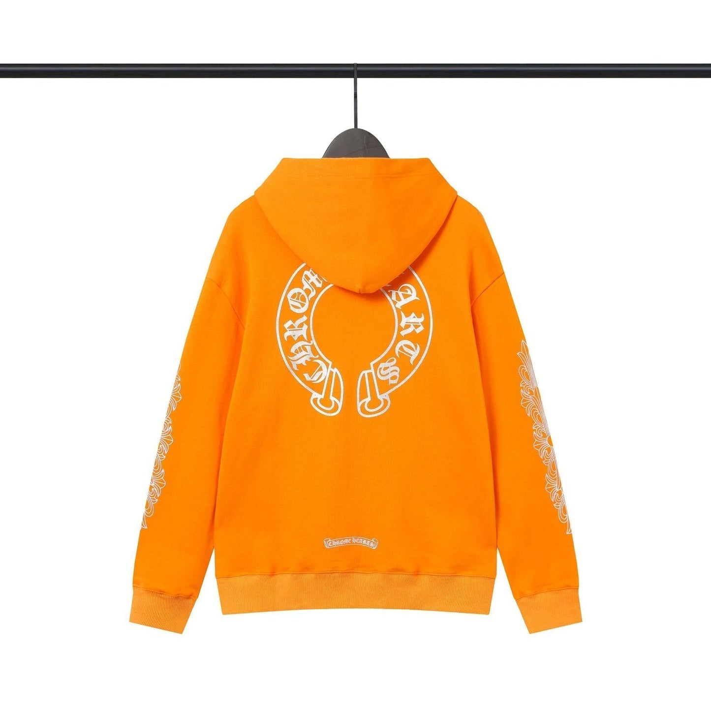 Chrome Heart Hoodie Chrome Hearts Casual Print Casual Hooded Sweater