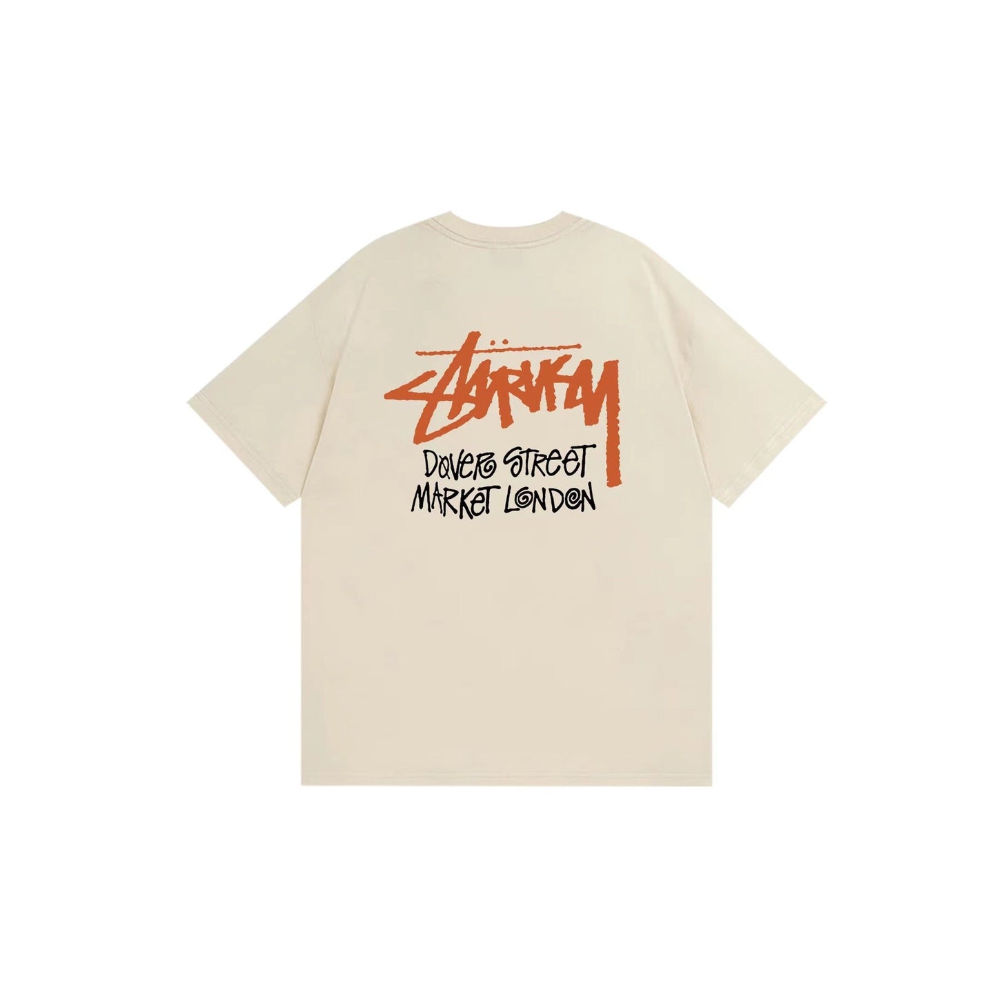 Stussy T-Shirts Loose Casual T-Shirts Same for Men and Women