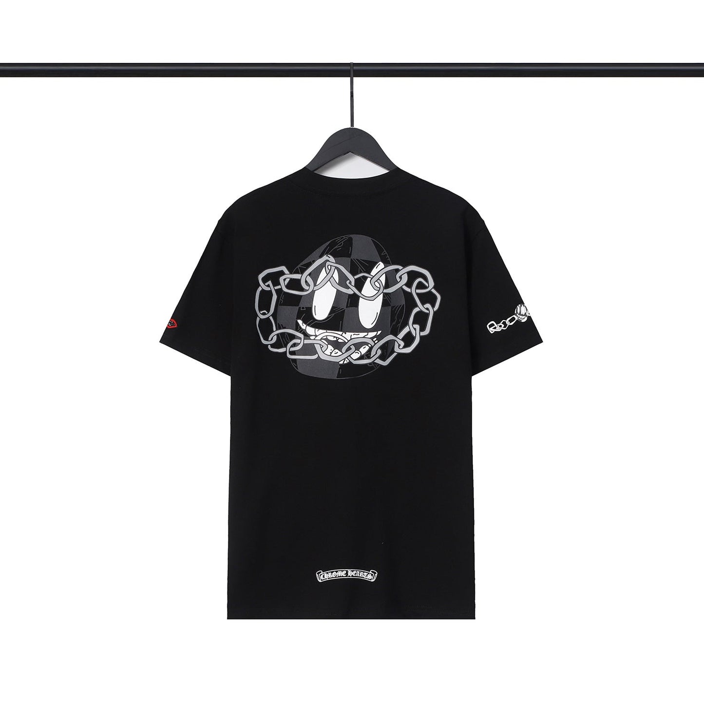 Chrome Heart T Shirts Back Cross Short Sleeve T-Shirt