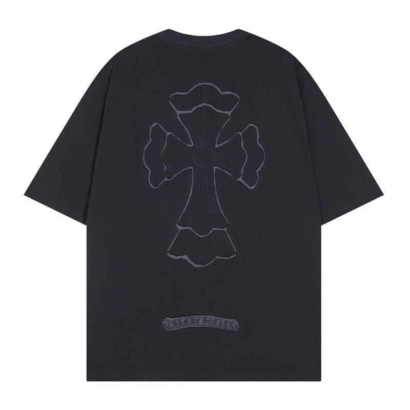 Chrome Heart T Shirts Cotton Short Sleeves