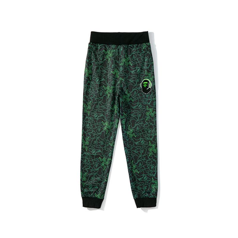 Bathing Ape Pant Spring and Autumn Casual Trousers Men's Street Sweatpants