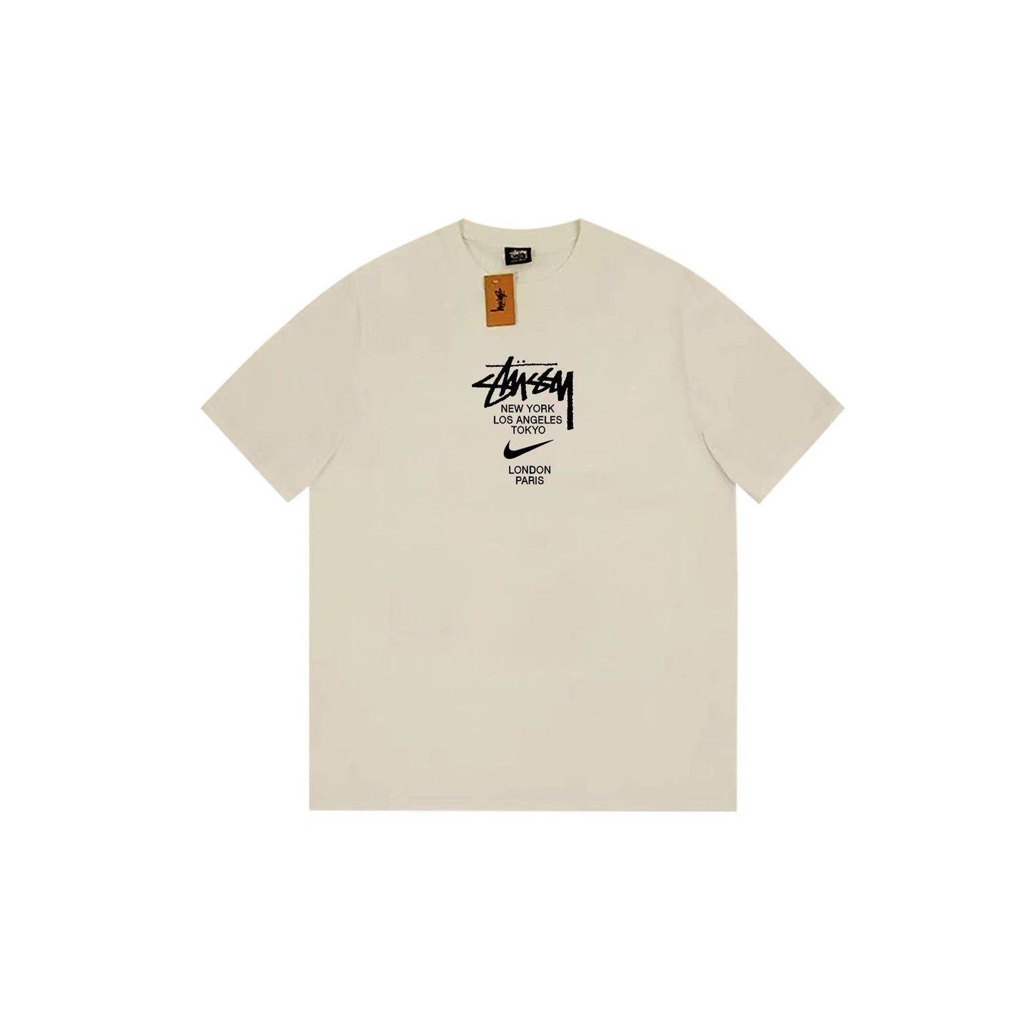 Stussy T-Shirts Loose Casual T-Shirts Same for Men and Women