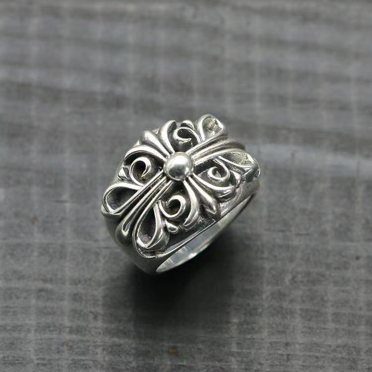 Chrome Heart Ring Cross Vintage