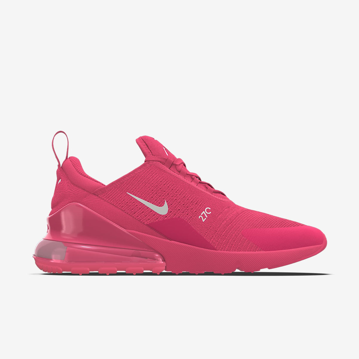 Nike Air Max 270 By You ¨C Hot Pink/White Custom Sneaker