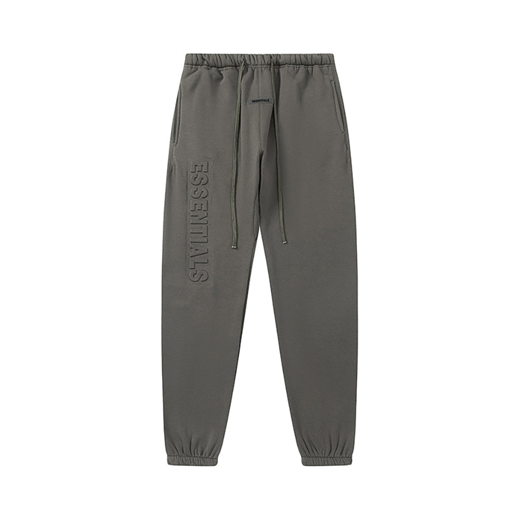 FW23 Embossed Relief Hoodie / Pants / Set - Gray