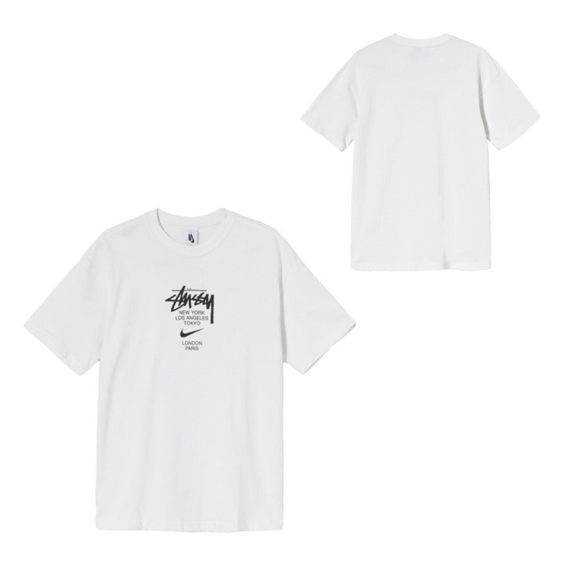 Stussy T-Shirts Casual Versatile Loose T-Shirts Couple