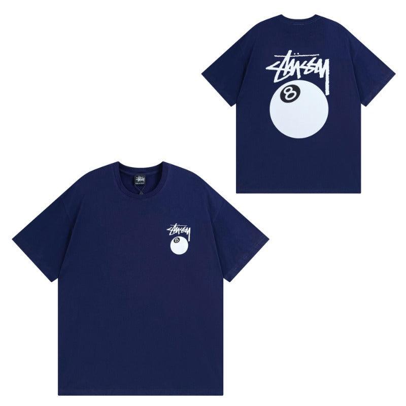 Stussy T-Shirts Casual Versatile Loose T-Shirts Couple