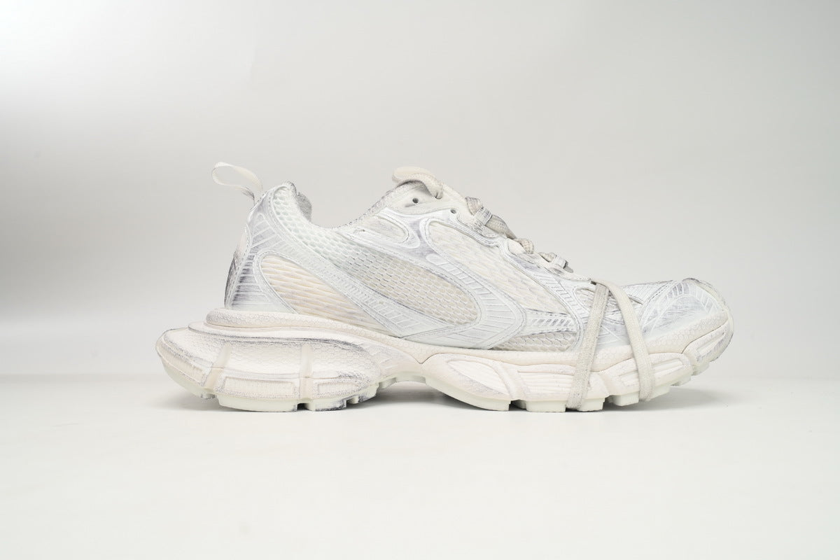 Balenciaga 3XL men's shoes Track Sneaker ¨C Low-Top Chunky Sole balenciaga runners  White