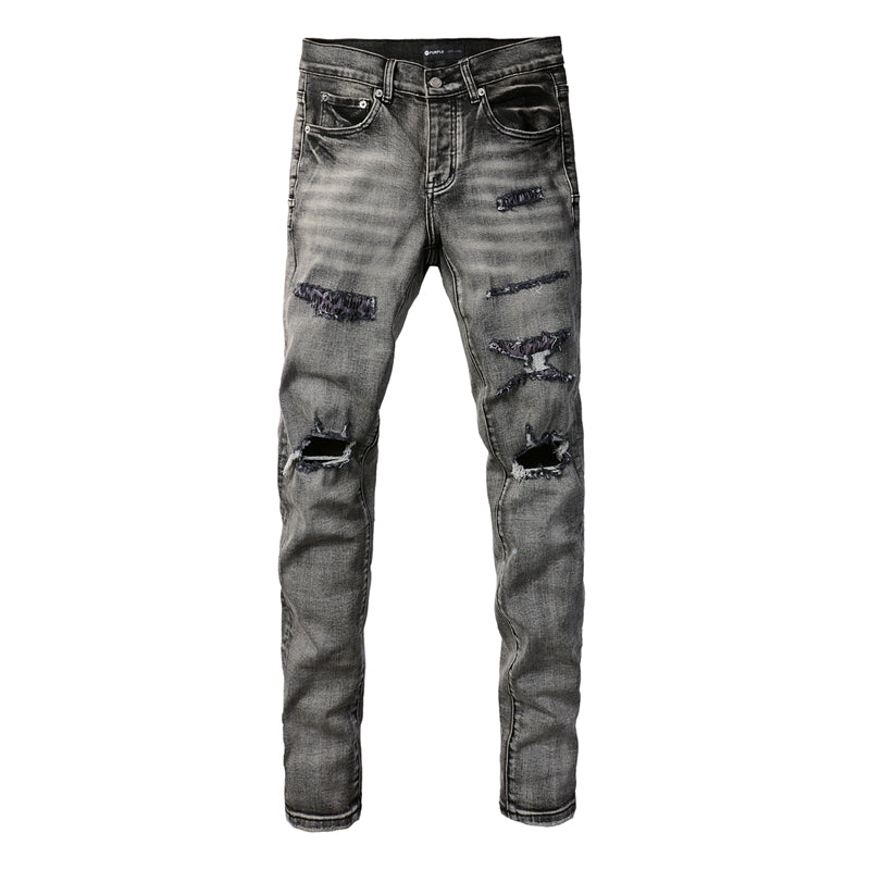 PURPLE  Fashion Jeans 9068